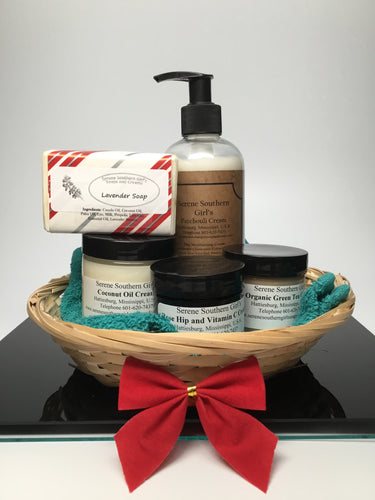 Christmas gift basket
